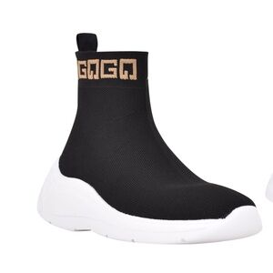 GUESS Sindera High Top‎ Sock Sneaker with Rhinestone Detailing